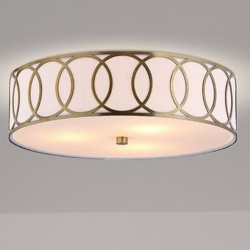 Aria Metal LED Flush Mount - JONATHAN Y